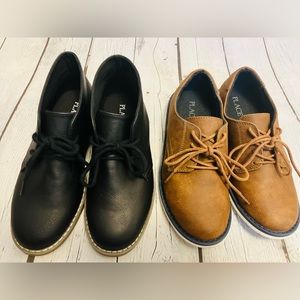 Boys children place new pair shoes size 4 youth
